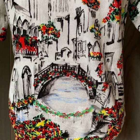 JOSEPH A. Square Neck Sweater La Bohème M *NWT* - Picture 3 of 9